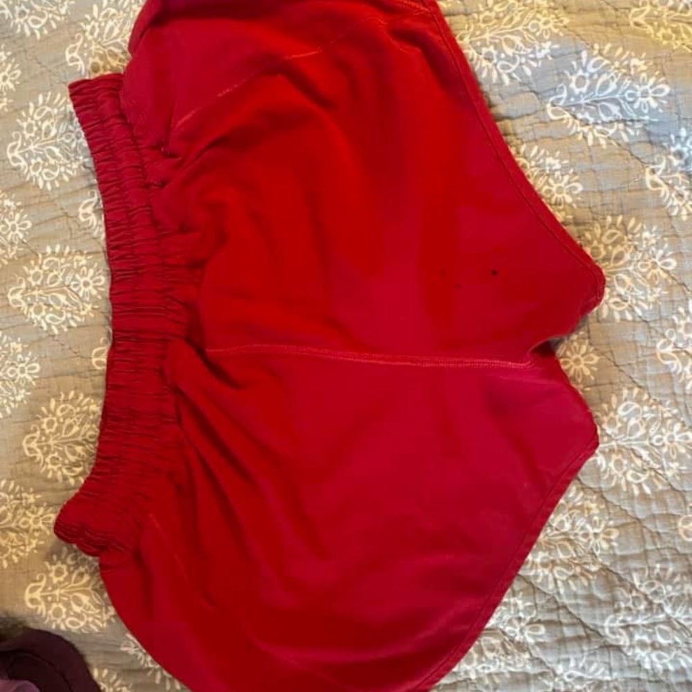 Red Athletic Shorts
